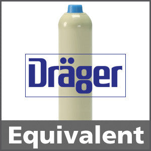 Draeger 4597058 Propane 50% LEL Calibration Gas - 1.1% vol. (C3H8)