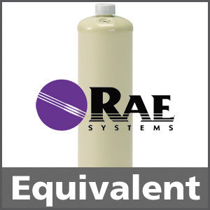 RAE Systems 600-0136-000 Calibration Gas: 50% LEL Methane, 20.9% Oxygen, 50 ppm Carbon Monoxide, Balance Air