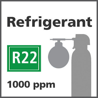 Refrigerant R22 Bump Test Gas - 1000 PPM