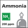 Ammonia Calibration Gas - 200 ppm (NH3)