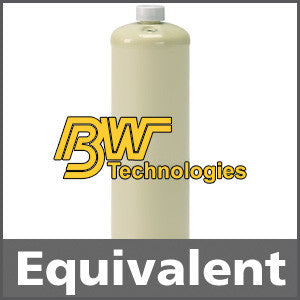 BW Technologies CG2-M-100-34 Carbon Monoxide Calibration Gas - 100 ppm (CO) 34LS