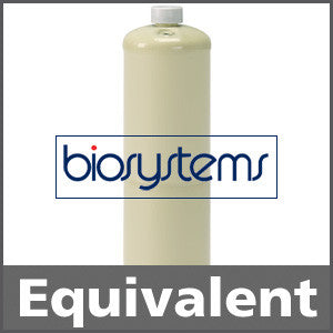 Biosystems 54-9071E Calibration Gas: 50% LEL Pentane, 20.9% Oxygen, 50 ppm Carbon Monoxide, Balance Air