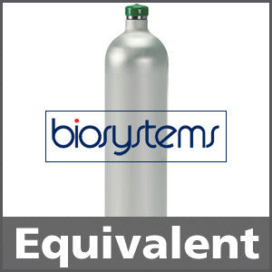 Biosystems 54-9052 Chlorine Calibration Gas - 5 ppm (Cl)  58L
