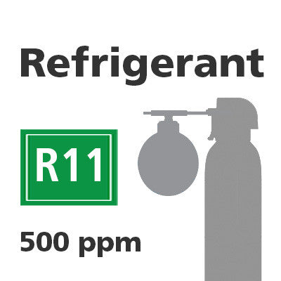 Refrigerant R11 Bump Test Gas - 500 PPM
