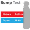 Gasco Multi-Gas Bump Test 316: 1.62% vol. Methane, 18% Oxygen, Balance Nitrogen