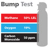 Gasco Multi-Gas Bump Test 319: 50% LEL Methane, 19% Oxygen, 50 ppm Carbon Monoxide, Balance Nitrogen