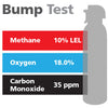 Gasco Multi-Gas Bump Test 390: 10% LEL Methane, 18% Oxygen, 35 ppm Carbon Monoxide, Balance Nitrogen
