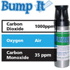 Gasco Multi-Gas Bump-It 320: 35 ppm Carbon Monoxide, 1000 ppm Carbon Dioxide, Balance Air