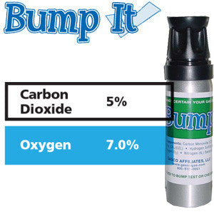 Gasco Multi-Gas Bump-It 343: 7% Oxygen, 5% Carbon Dioxide, Balance Nitrogen