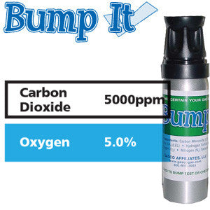 Gasco Multi-Gas Bump-It 353: 5% Oxygen, 5000 ppm Carbon Dioxide, Balance Nitrogen