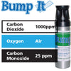 Gasco Multi-Gas Bump-It 380: 25 ppm Carbon Monoxide, 1000 ppm Carbon Dioxide, Balance Air