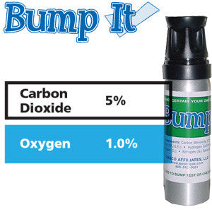 Gasco Multi-Gas Bump-It 391: 1% Oxygen, 5% Carbon Dioxide, Balance Nitrogen