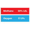 Gasco Multi-Gas 303: 50% LEL Methane, 17% Oxygen, Balance Nitrogen