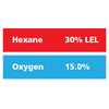 Gasco Multi-Gas 333: 30% LEL Hexane, 15% Oxygen, Balance Nitrogen