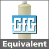 GfG 7800-019 Calibration Gas: 50% LEL Methane, 19% Oxygen, 200 ppm Carbon Monoxide, Balance Nitrogen