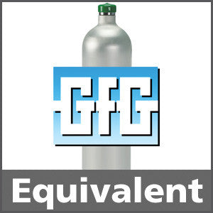 GfG 7803-018 Sulfur Dioxide Calibration Gas - 5 ppm (SO2)