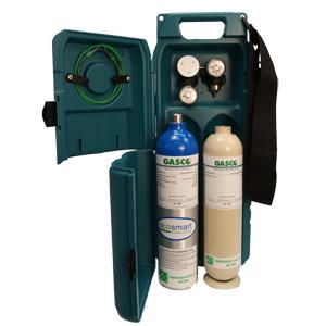 Hard Sided Carrying Case - Holds 2 Calibration Gas Cylinders (58L / 105L)