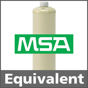 MSA 476304 Calibration Gas: 50% LEL Pentane, 15% Oxygen, Balance Nitrogen