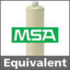 MSA 460345 Calibration Gas: 8% vol. Butane, 13.8% Carbon Dioxide, Balance Nitrogen