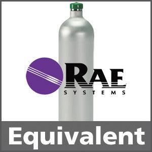 RAE Systems 600-0050-002 Calibration Gas: 50% LEL Methane, 20.9% Oxygen, 50 ppm Carbon Monoxide, 5 ppm Sulfur Dioxide, Balance Nitrogen