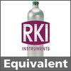 RKI Instruments 81-0149RK-02 Hydrogen Sulfide Calibration Gas - 5 ppm (H2S)