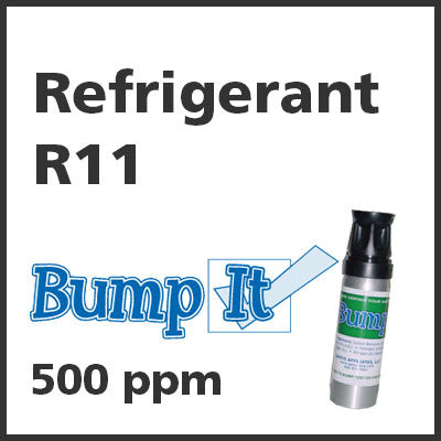 Refrigerant R11 Bump-It Gas - 500 PPM