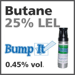 Butane 25% LEL Bump-It Gas - 0.45% vol. (C4H10)
