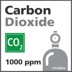 Carbon Dioxide Calibration Gas - 1000 PPM (CO2)