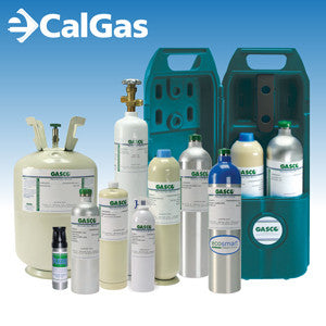MSA 813718 Calibration Gas: 50% LEL Methane, 15% Oxygen, 60 ppm Carbon Monoxide, Balance Nitrogen