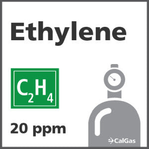 Ethylene Calibration Gas - 20 PPM (C2H4)