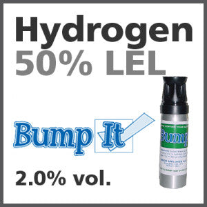 Hydrogen 50% LEL Bump-It Gas - 2.0% vol. (H)