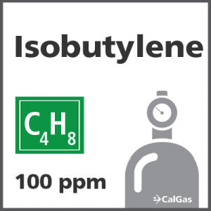 Isobutylene Calibration Gas - 100 PPM (C4H8)