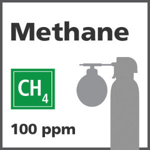 Methane Bump Test Gas - 100 PPM (CH4)