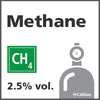 Methane Calibration Gas - 2.5% vol. (CH4)
