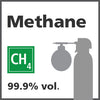 Methane Bump Test Gas - 99.999% vol. (CH4)