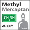 Methyl Mercaptan Calibration Gas - 25 ppm, Balance Air (CH3SH)