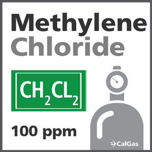 Methylene Chloride Calibration Gas - 100 ppm (CH2CL2)
