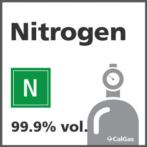 Nitrogen Calibration Gas - 99.999% vol. (N)