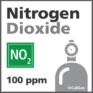 Nitrogen Dioxide Calibration Gas - 100 ppm (NO2)