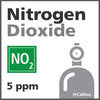 Nitrogen Dioxide Calibration Gas - 5 ppm (NO2)