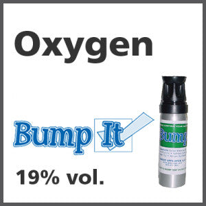 Oxygen Bump-It Gas - 19% vol. (O2)