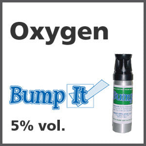 Oxygen Bump-It Gas - 5% vol. (O2)