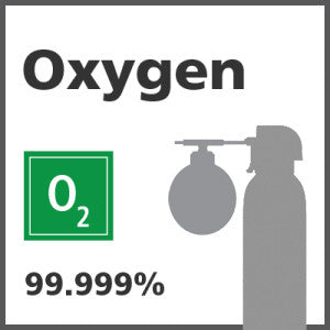 Oxygen Bump Test Gas - 99.999% vol. (O2)