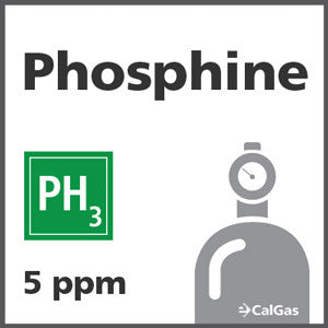 Phosphine Calibration Gas - 5 ppm (PH3)