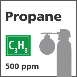 Propane Bump Test Gas - 500 PPM (C3H8)