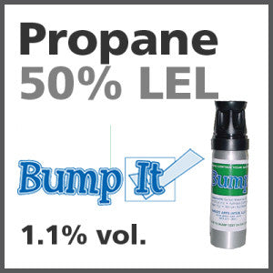 Propane 50% LEL Bump-It Gas - 1.1% vol. (C3H8)
