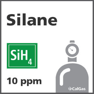 Silane Calibration Gas - 10 ppm (SiH4)