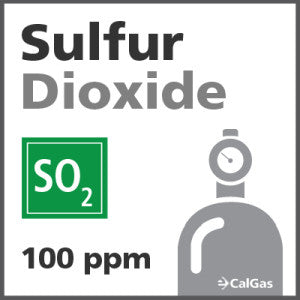 Sulfur Dioxide Calibration Gas - 100 ppm (SO2)