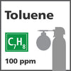 Toluene Bump Test Gas - 100 PPM (C7H8)